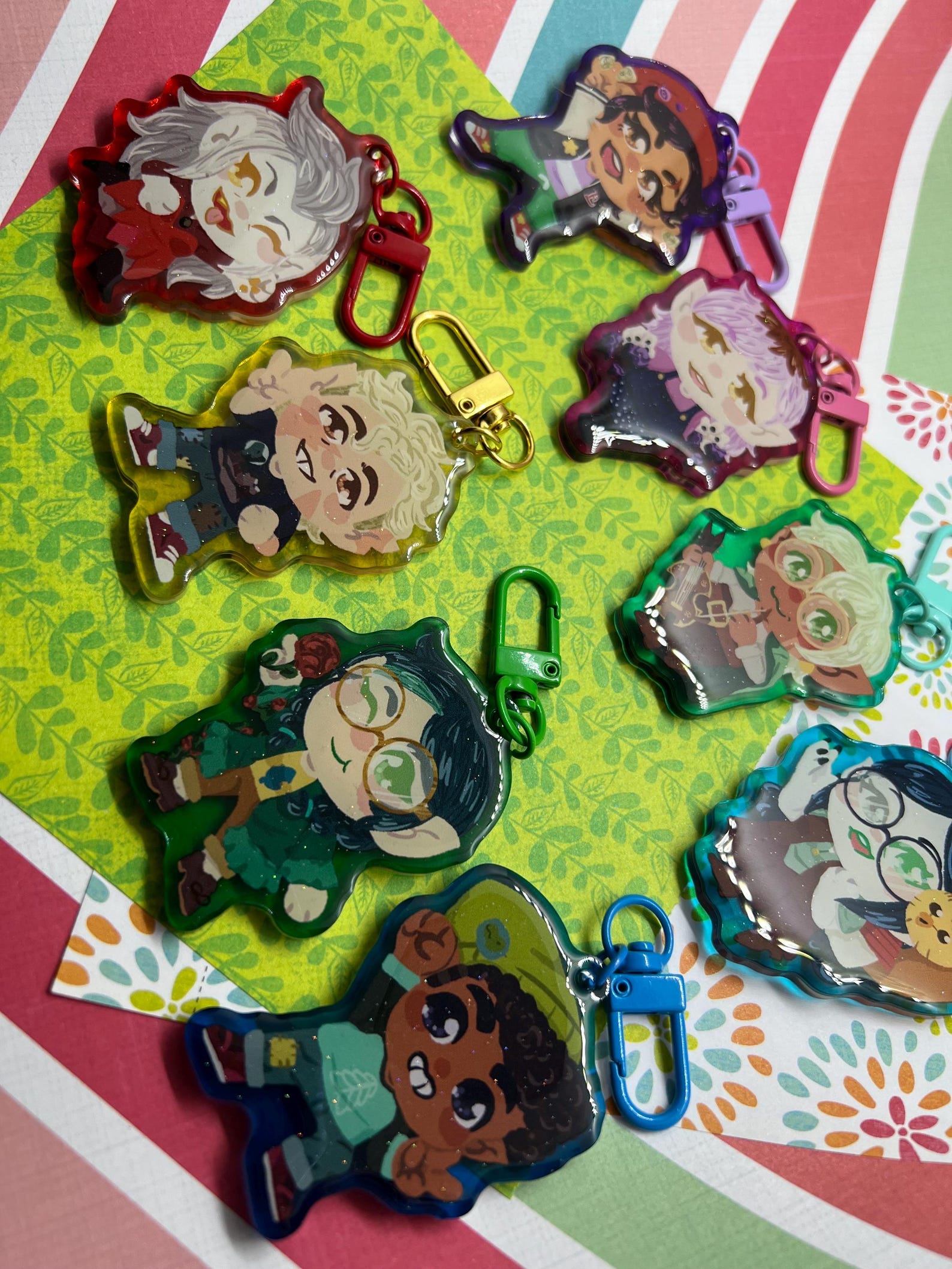 Toh Keychain TOH Acrylic Keychain Charms - Etsy
