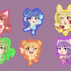 Tokyo Mew Mew Acrylic Keychain Charms