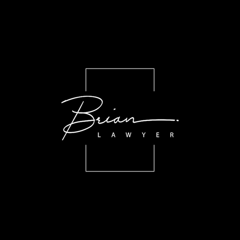 Signature Logo Custom Handwritten Edgy Calligraphy Digital Name Design ...