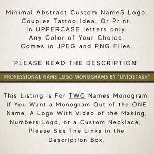 name logo monograms digital design