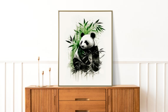絵画  パンダ 4bef46be03be885670b0da270445a9