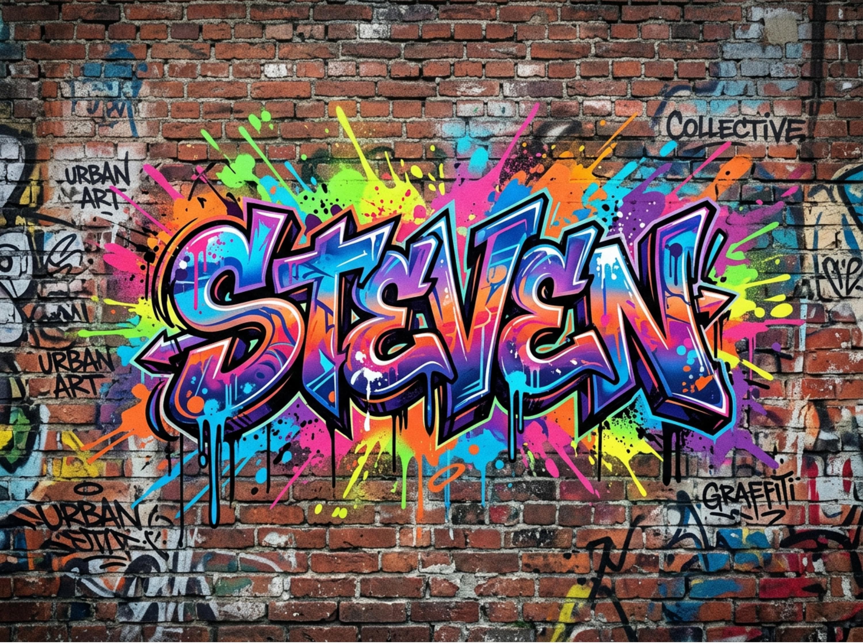 Graffiti decal - Etsy 日本