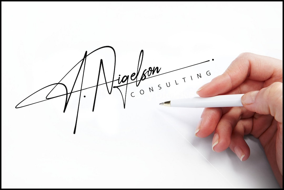  Customised Name Signature Design. Personalised Handwritten Style ...