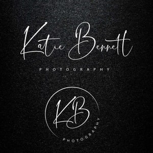 Custom Signature Logo Design. Personalized Calligraphy Logo. Digital Watermark Photography Logo.