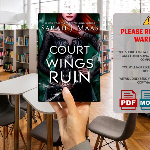 A Court of Wings and Ruin (A Court of Thorns and Roses, #3) by Sarah J. Maas (PDF | EPUB | MOBI of all parts combined + Cover)