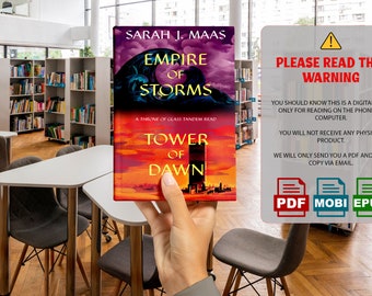 Empire of Storms & Tower of Dawn from Throne of Glass series (PDF | EPUB | MOBI of all parts combined + Cover)