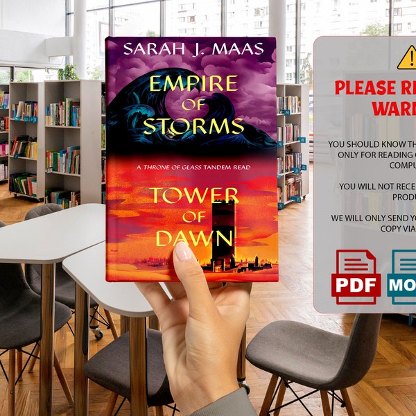 Empire of Storms & Tower of Dawn from Throne of Glass series (PDF | EPUB | MOBI of all parts combined + Cover)