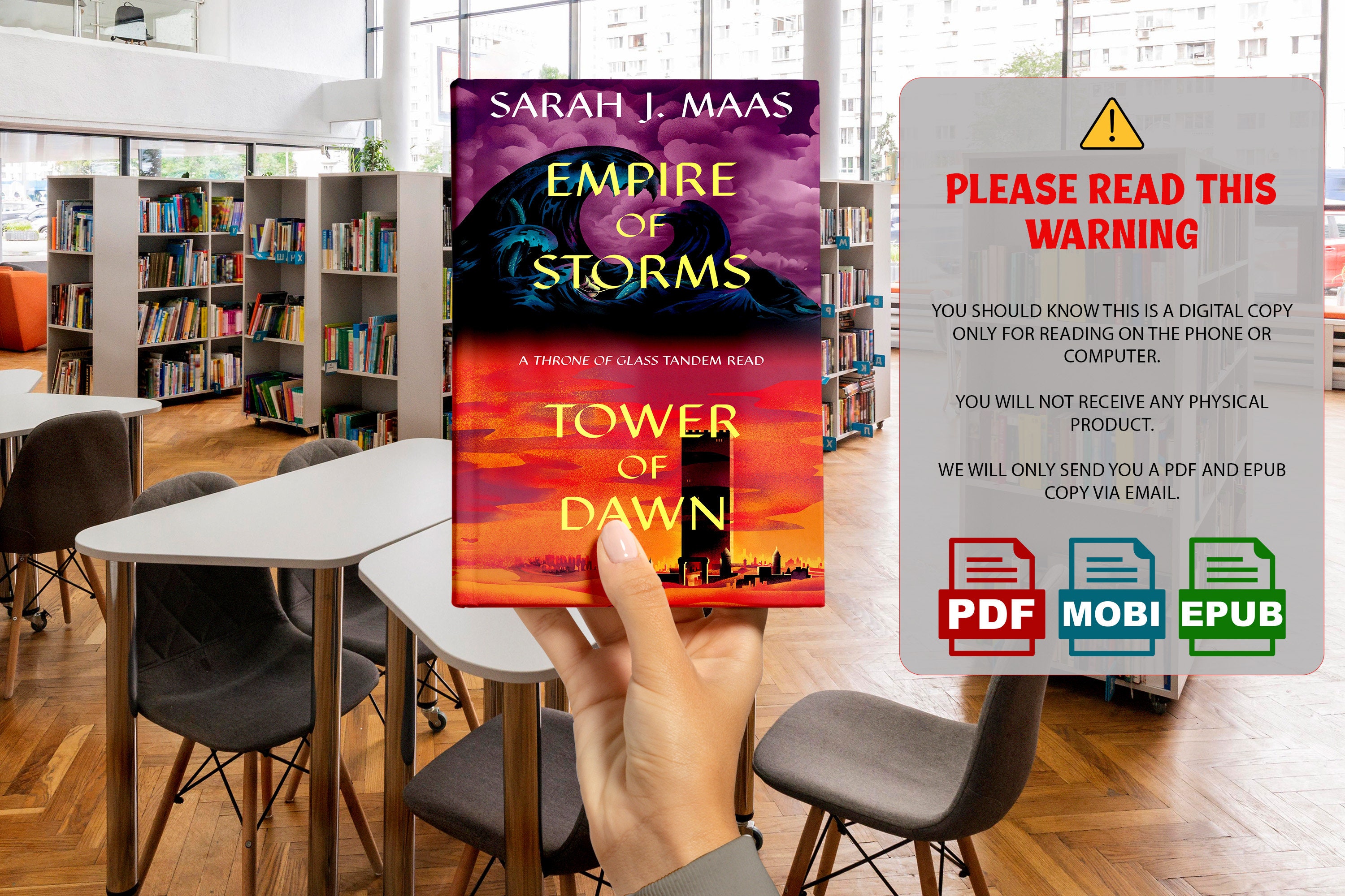 Empire of Storms & Tower of Dawn From Throne of Glass Series PDF EPUB ...