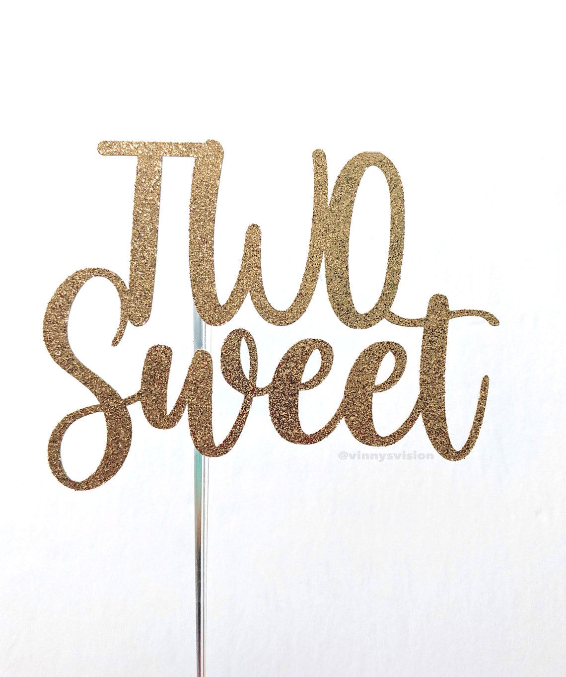 two-sweet-cake-topper-custom-cake-topper-sweet-birthday-etsy