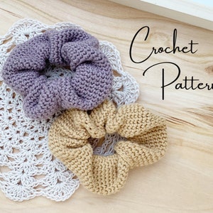 Keep It Simple Scrunchie Crochet Pattern - Digital Download - Crochet Pattern - PDF Download