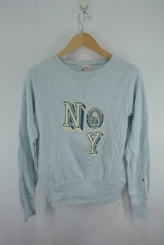 Vintage Champion Running Man New Your Sweatshirt S