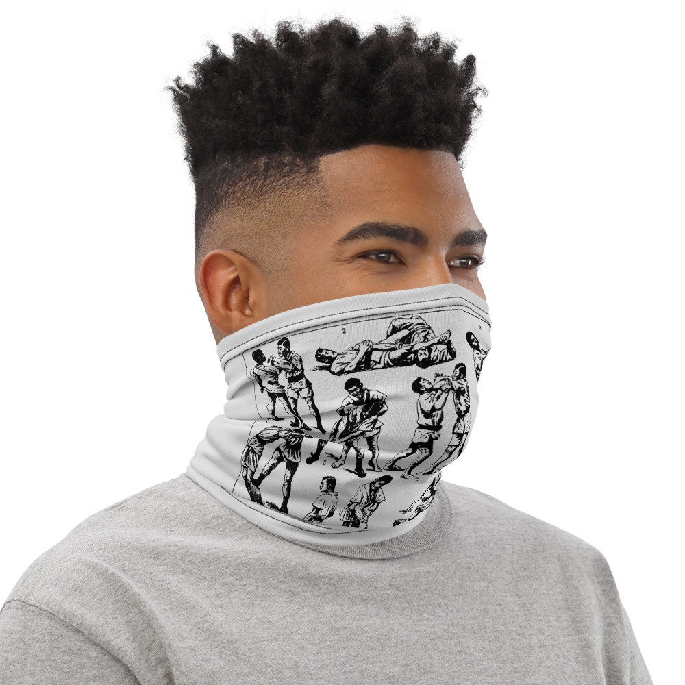 Jiu Jitsu print MaskJiuJitsu Face Mask BJJ Brazilian Jiu Etsy