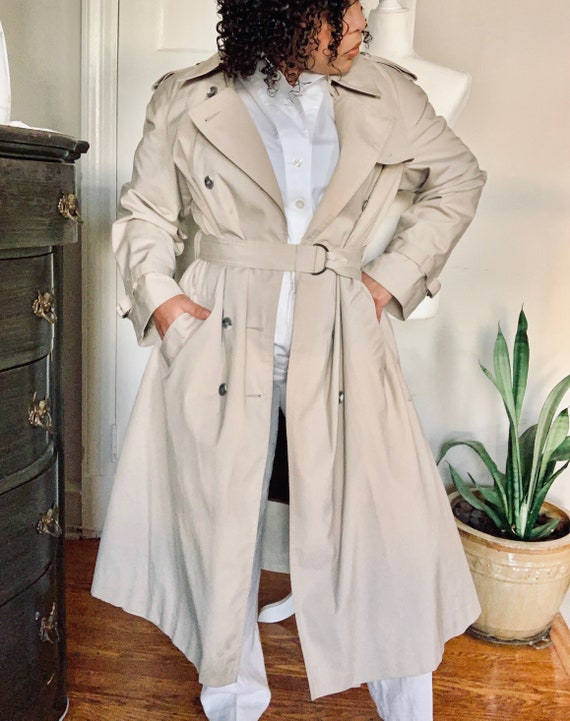 Beige Trench Coat