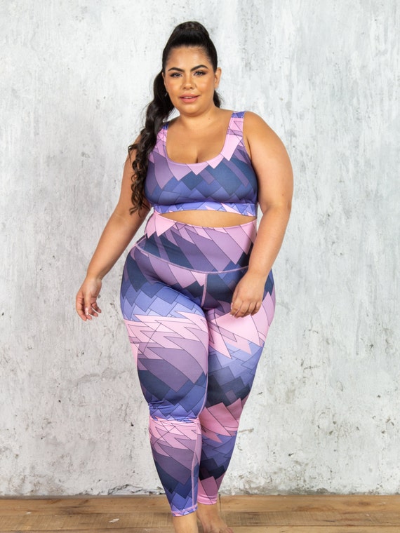 Curvy 2-piece Workout Outfit Fitness Outfit Athletic Apparel