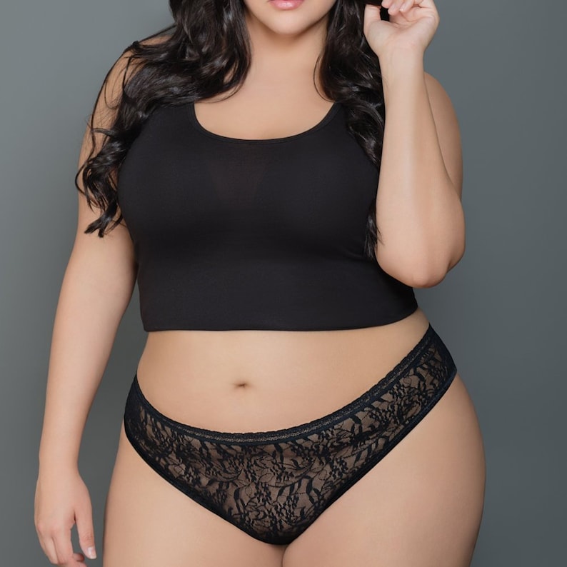 Lingerie chubby curly shorts