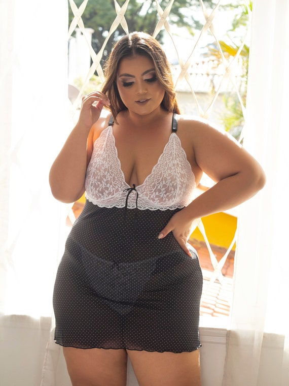 plus size negligee uk