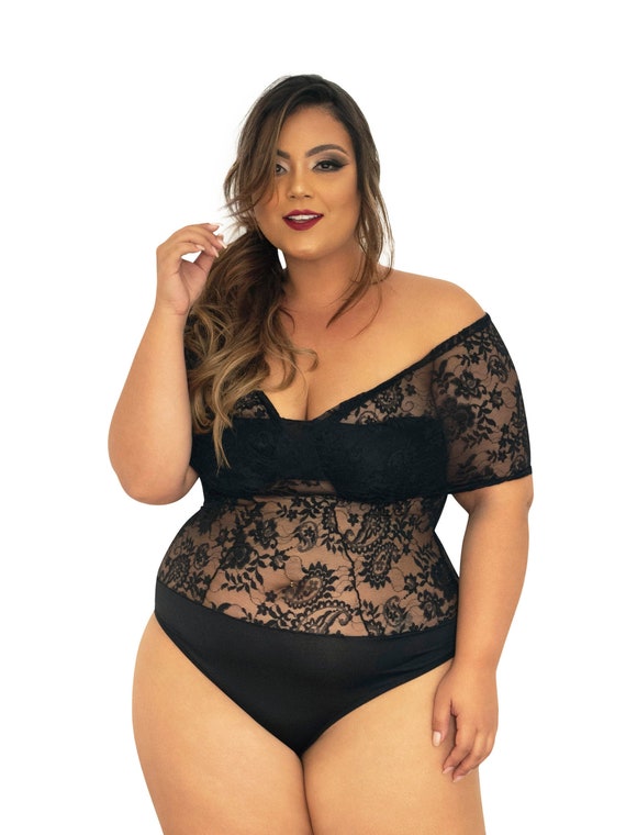 3-way Teddy/plus Size Lingerie/teddy 