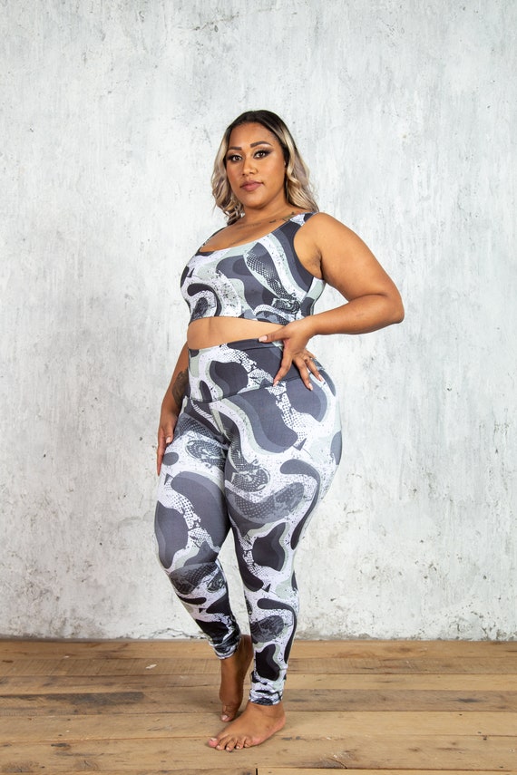 Curvy 2-piece Workout Outfit Fitness Outfit Athletic Apparel