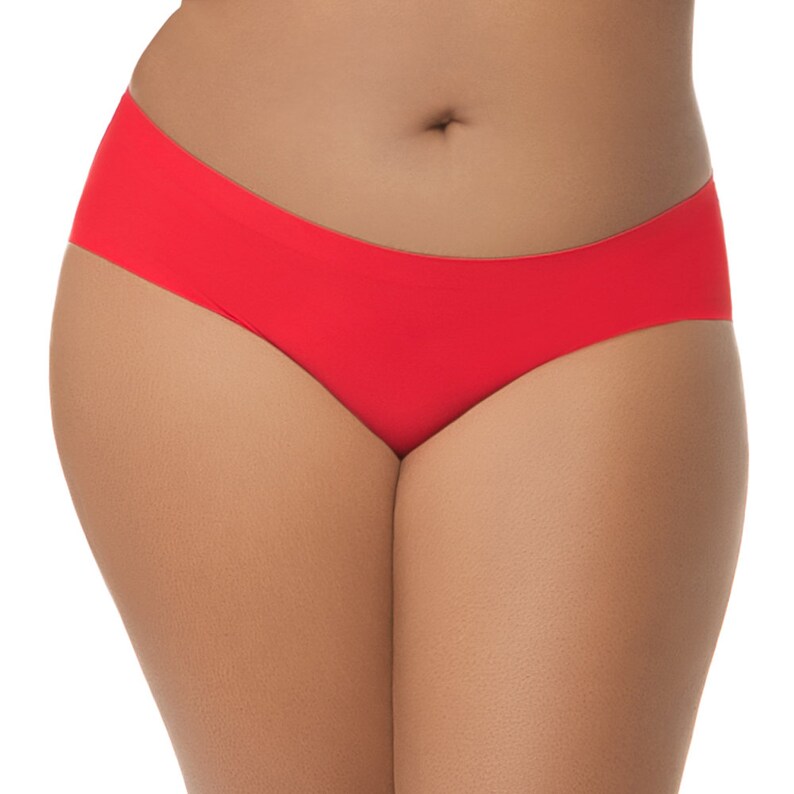 Seamless Hipster Brief Plus Size Underwear For Women Plus Size Etsy