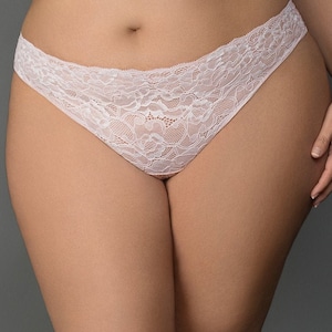 Lace Thong/ Plus size lingerie/Plus size panties/Plus clothing/Plus size Thong/Plus panty/Plus size underwear/Ladies underwear/Ladies Thong