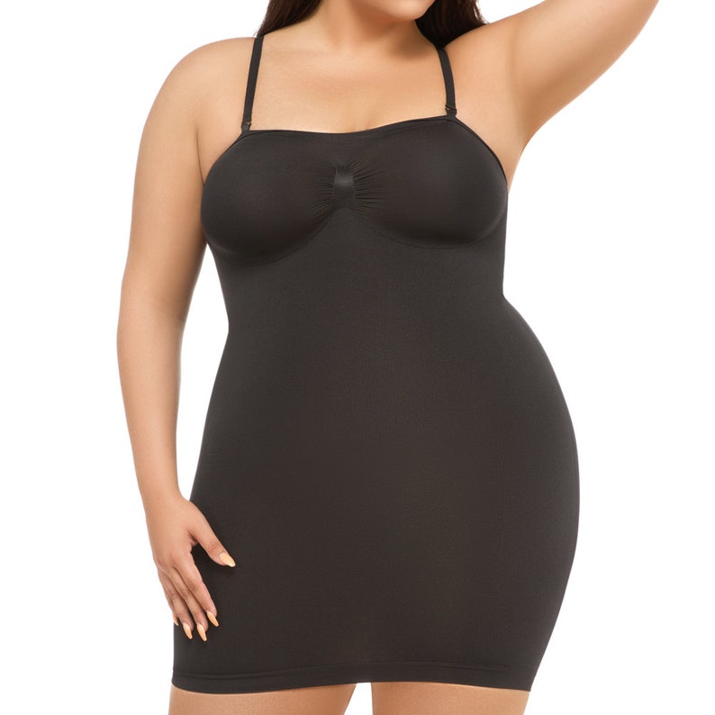 women's plus size shapewear slip