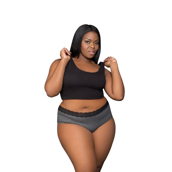 plus size lace panties