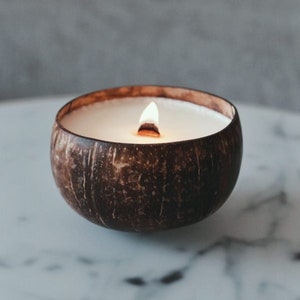 Scented Coconut Candle