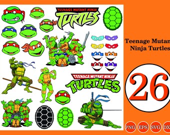 Download Ninja turtles svg | Etsy