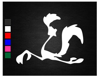 Sticker 5 Sizes!!! Roadrunner Running Looney Tunes Logo Vinyl Decal