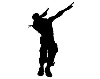 Fortnite Dab Etsy - fortnite inspired dabbing vinyl decal sticker party decoration car van wall window tablet phone