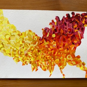 Petites œuvres d'art : « Lion de feu »