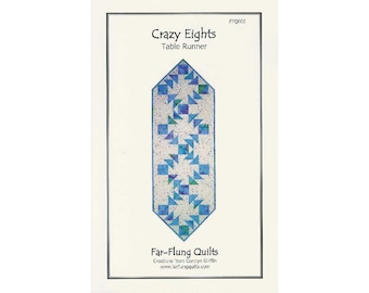 Crazy Eights table runner pattern [FFQ006]