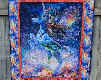 Fantasy Unicorn Quilt Kit