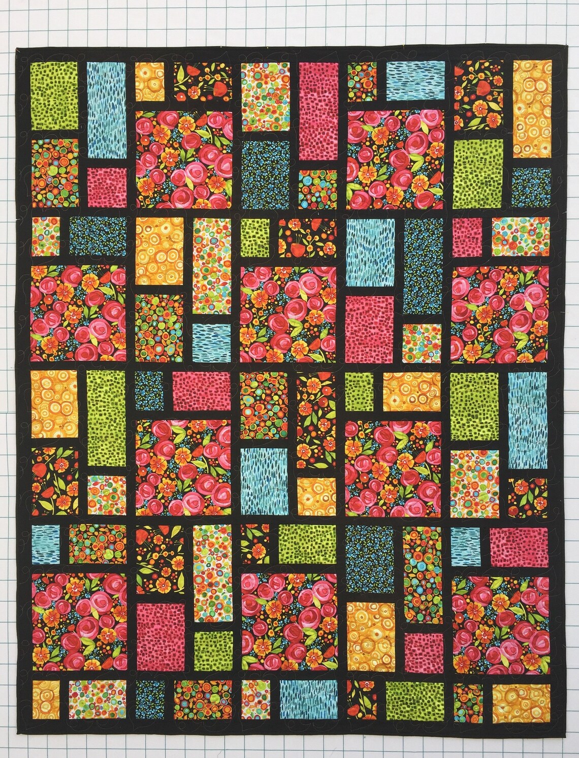 Beach Glass Quilt Pattern FFQ034 Etsy