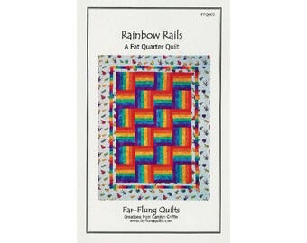 Rainbow Rails quilt pattern [FFQ005]
