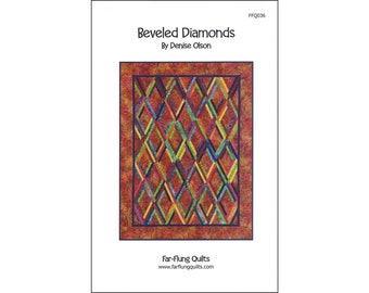 Beveled Diamonds quilt pattern [FFQ036]