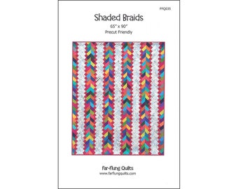 Shaded Braids quilt pattern [FFQ035]