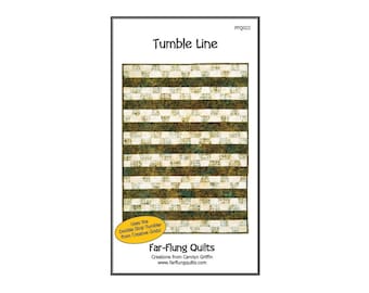 Tumble Line quilt pattern [FFQ022]