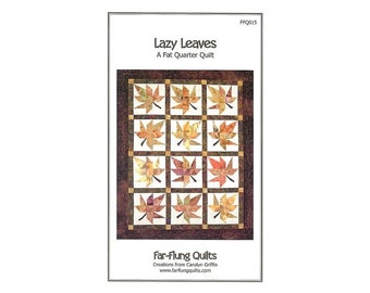 Lazy Leaves quilt pattern [FFQ015]