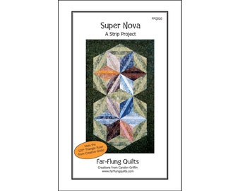 Super Nova quilt pattern [FFQ020]