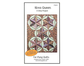 Nova Queen quilt pattern [FFQ023]