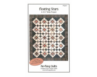 Floating Stars quilt pattern [FFQ017]