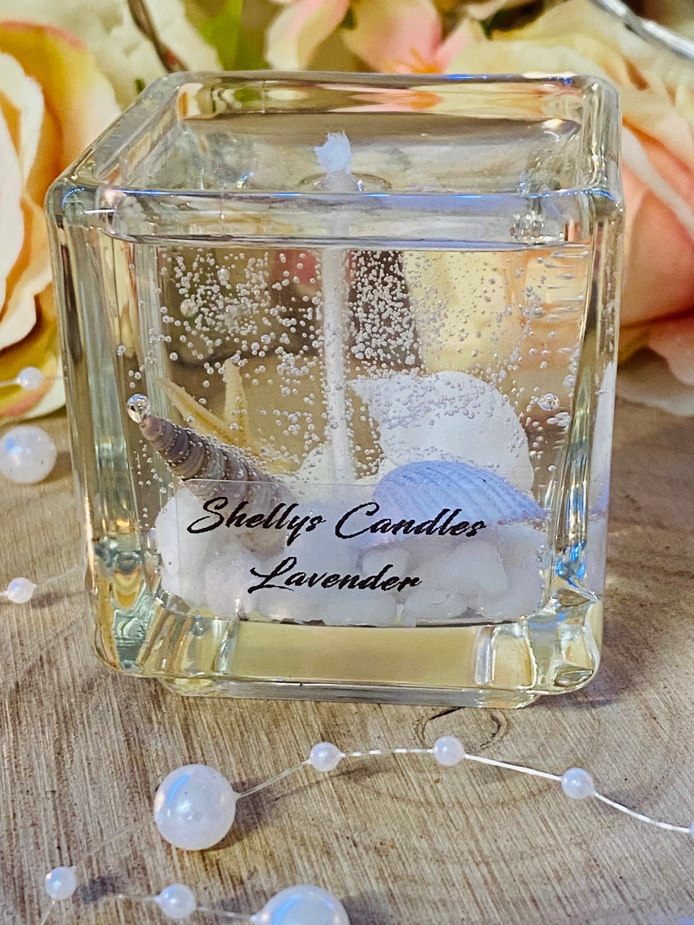 Lavender gel candle – Cosmic love creations