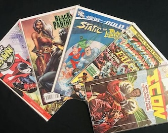 Schwarze Superhelden Comic Mystery Box