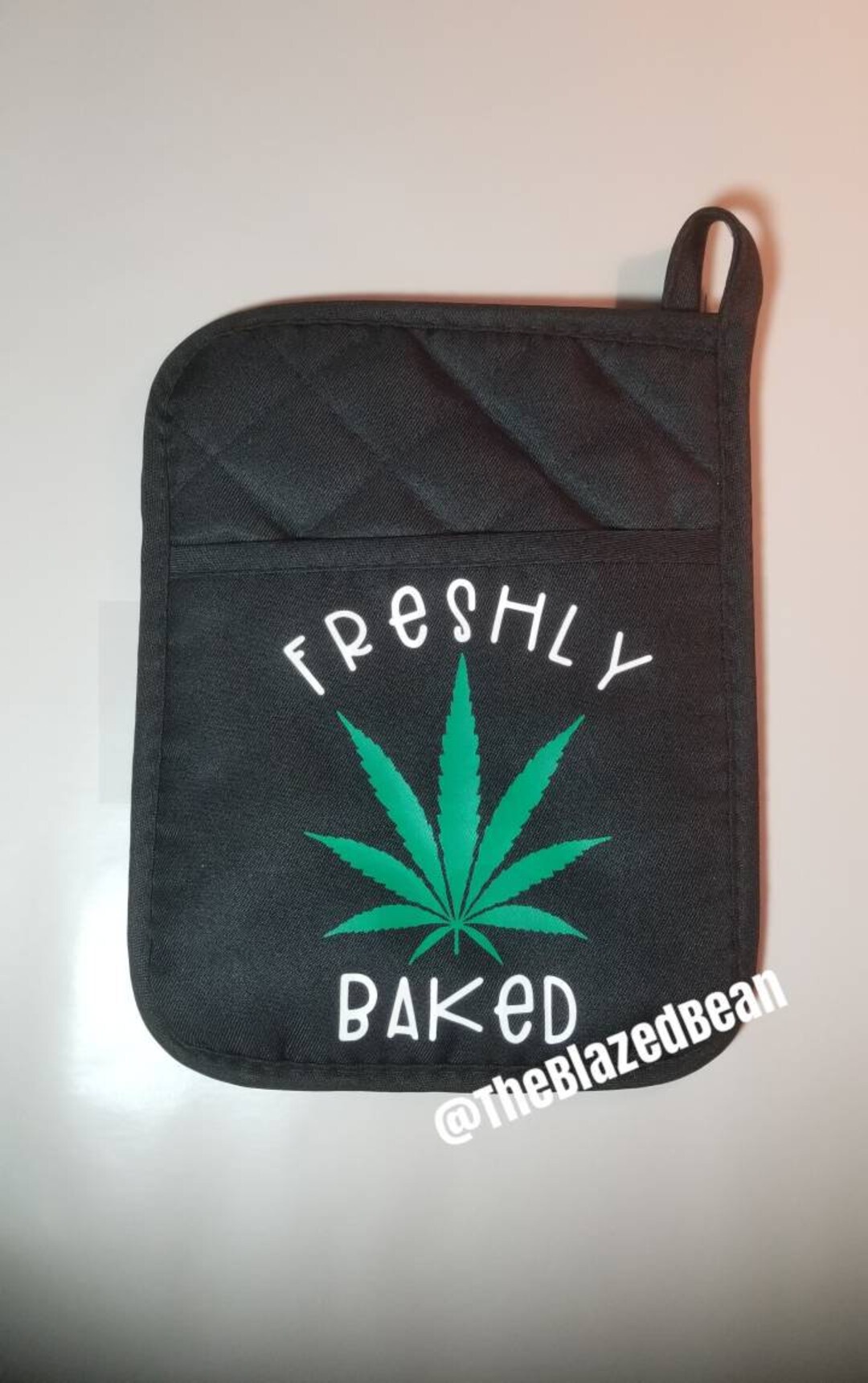 Freshly Baked Pot Holder Marijuana Pot Holder Funny Pot Holder Indica