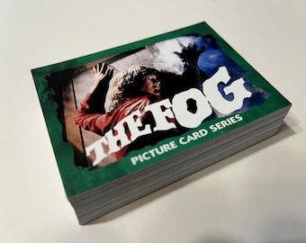 THE FOG 1980 - 48 cartes à collectionner rétro personnalisées