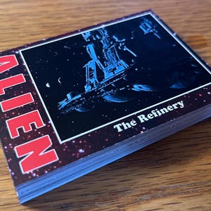 ALIEN 1979- Custom Retro Trading Card Set of 25 Cards in the Retro &quot;Wonder Bread&quot; style