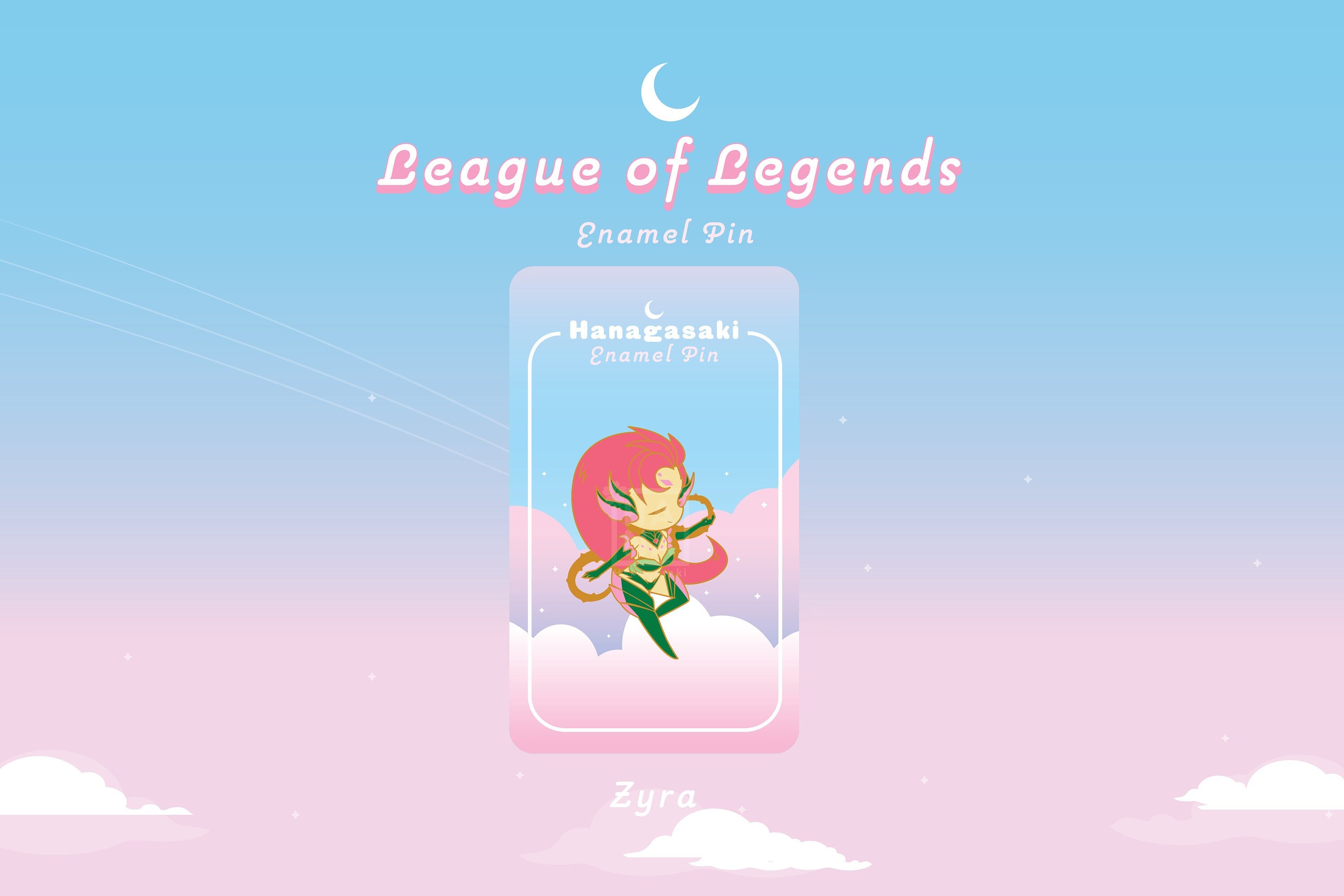Zyra League of Legends Enamel Pin