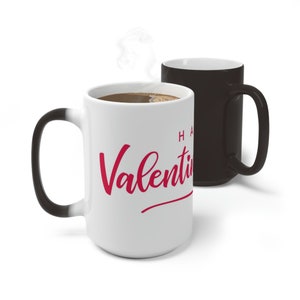 Farbwechsel Tasse Valentinstag Perfektes Geschenk