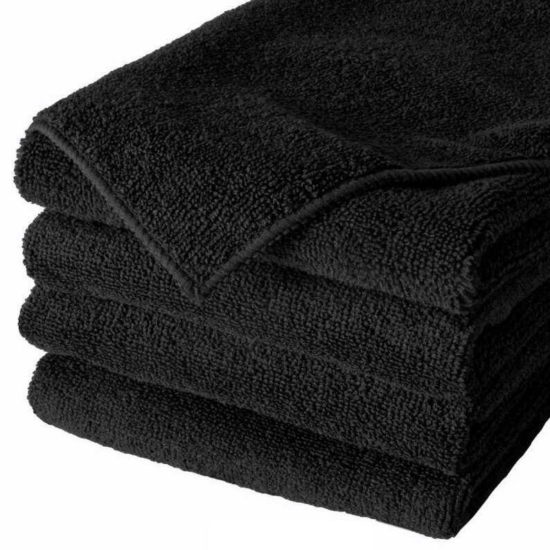 16X16 300 GSM CLEANING DETAILING POLISHING CLOTHS BLUE 24 MICROFIBER TOWELS